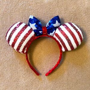 Disney Mickey Mouse authentic American sparkle Ears- headband